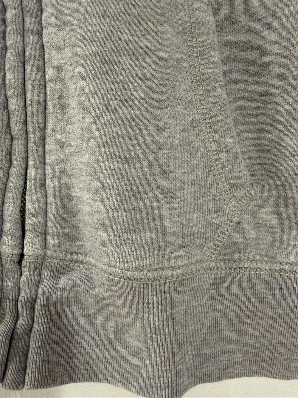 Ralph Lauren Kids Heather Gray Zip Hooded Sweatshirt